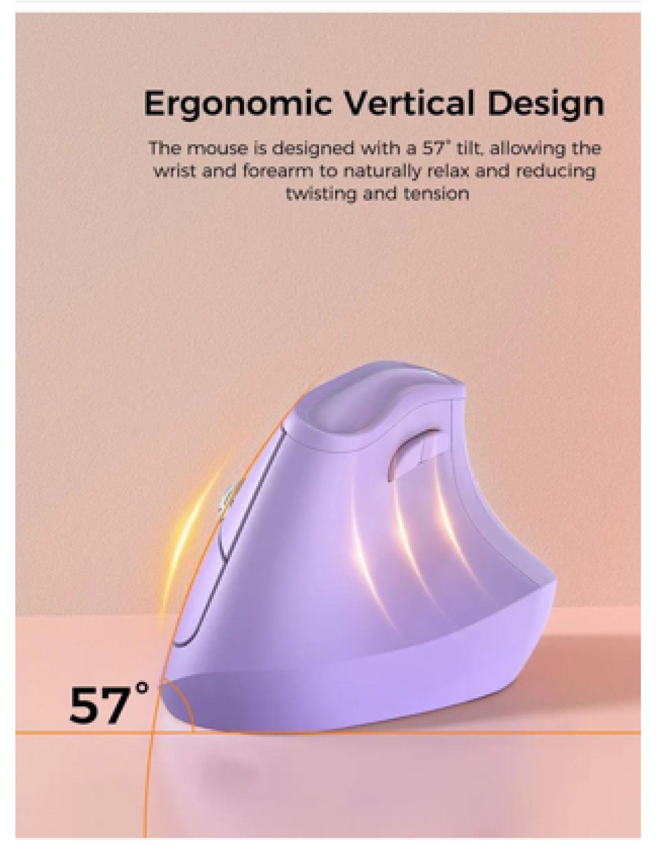 Mouse Ergonómico Vertical -4