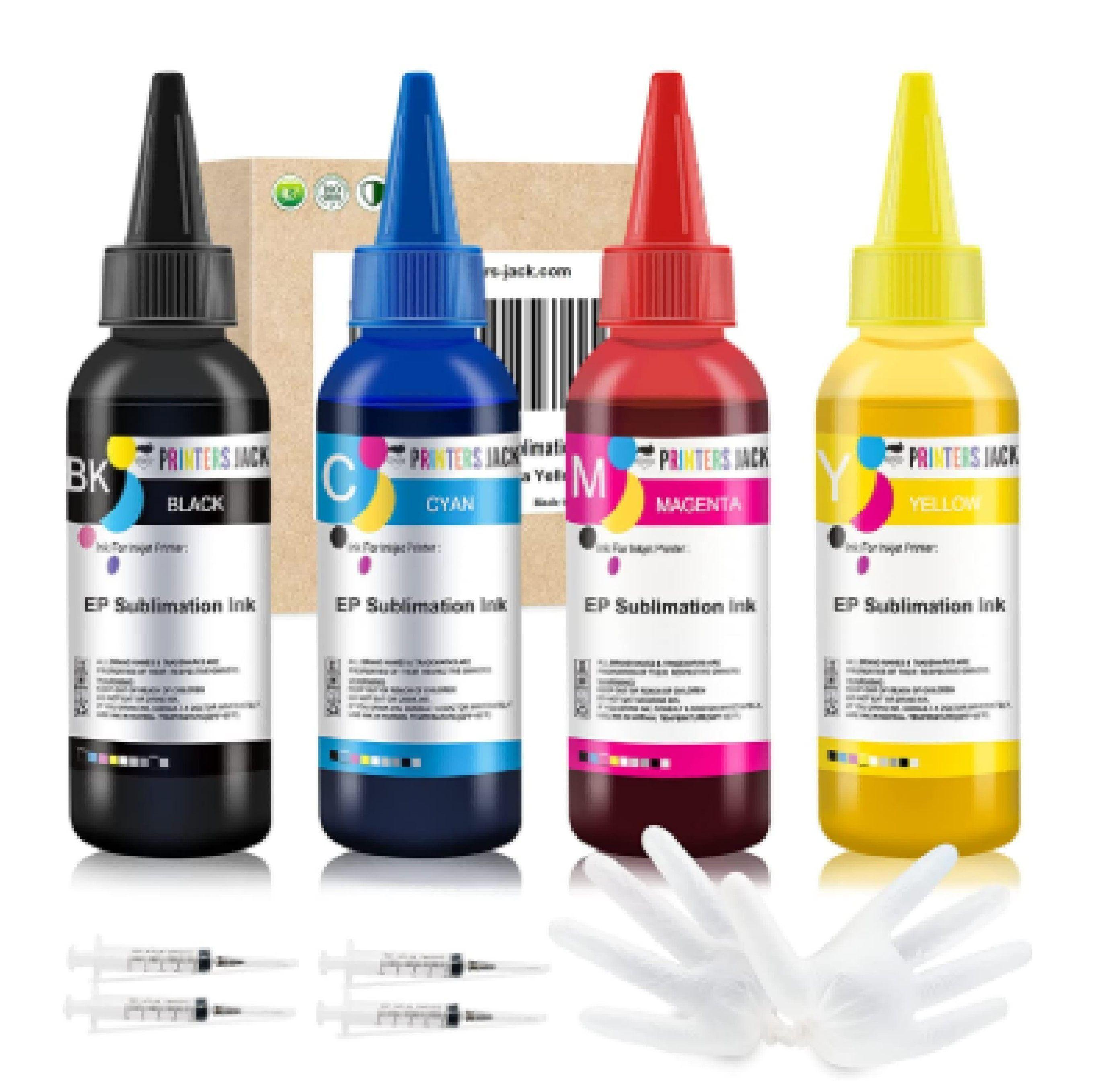 Tinta de Sublimacion Pack de 4 colores-2