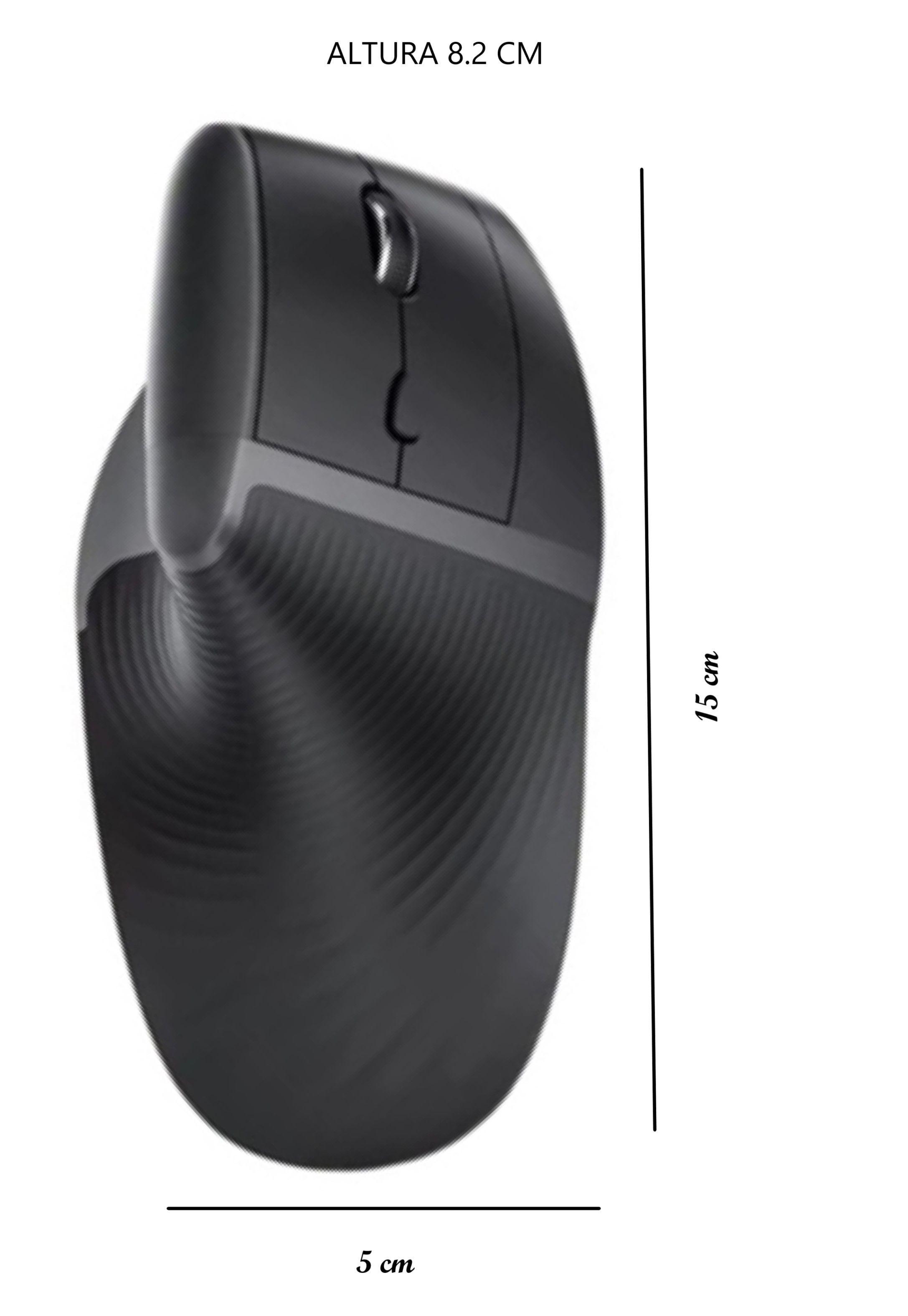 Mouse Ergon mico Vertical Recargable con reposa mu eca-2