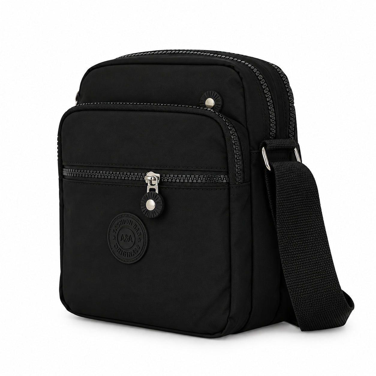 Cartera Bandolera Urbana Lona Arrugada 10 L-3