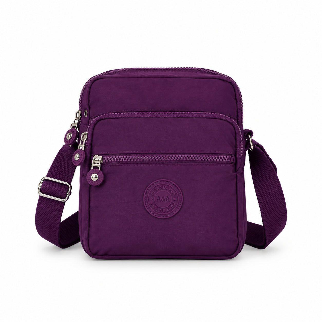 Cartera Bandolera Urbana Lona Arrugada 10 L-0