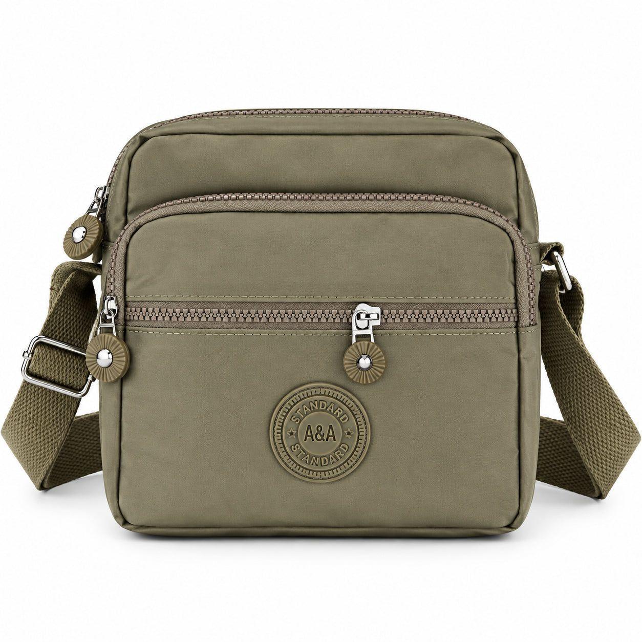 Cartera Bandolera Urbana Lona Arrugada 10 L-0