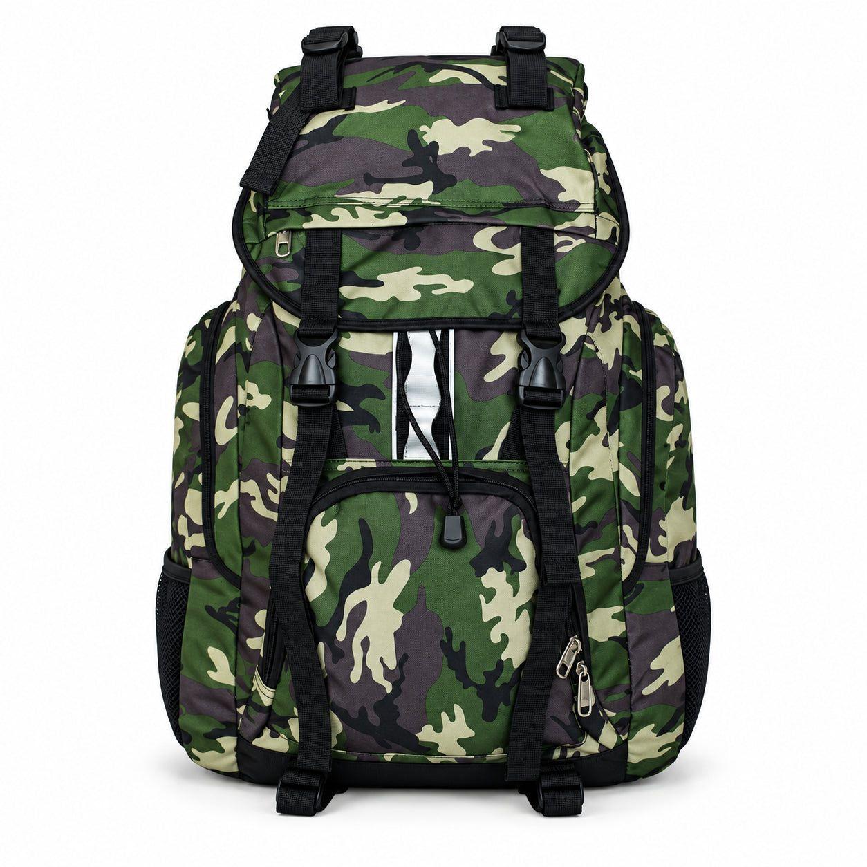 Mochila Trekking Militar Camuflada Impermeable 60 L-0