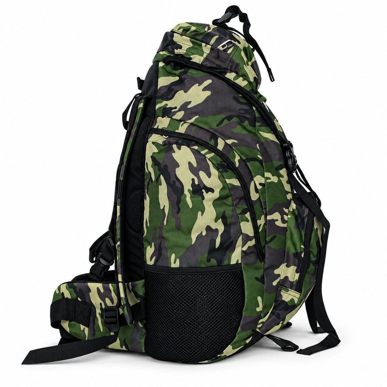 Mochila Trekking Militar Camuflada Impermeable 60 L-2