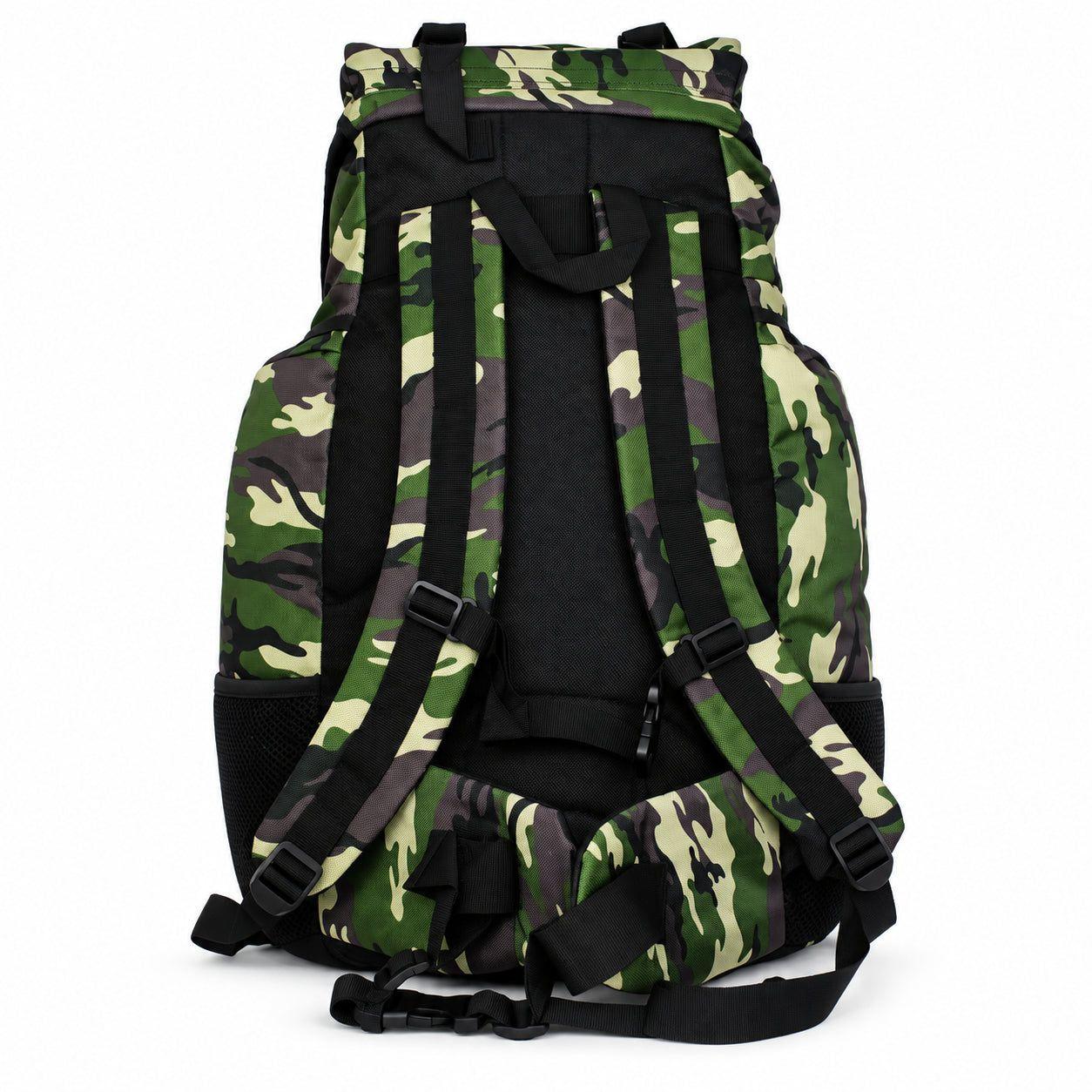 Mochila Trekking Militar Camuflada Impermeable 60 L-4