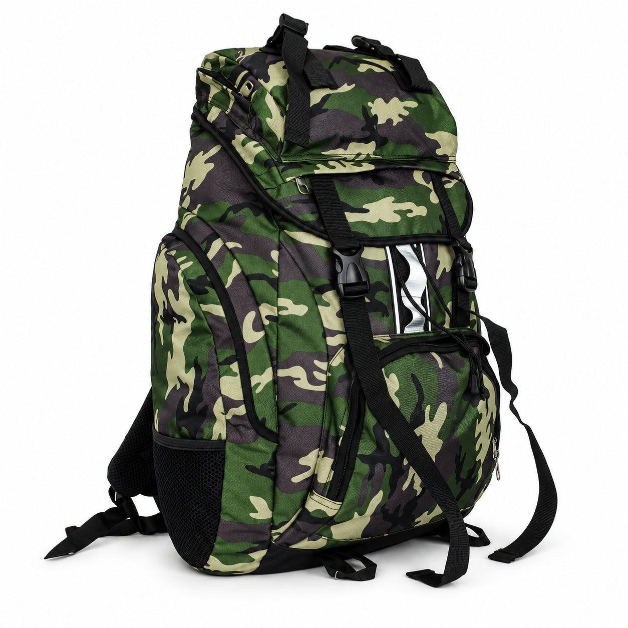Mochila Trekking Militar Camuflada Impermeable 60 L-5