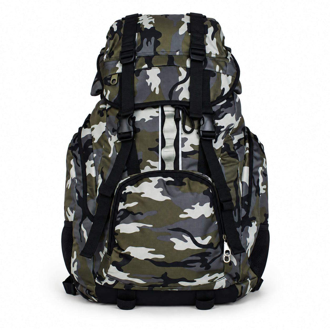 Mochila Trekking Militar Camuflada Impermeable 60 L-0