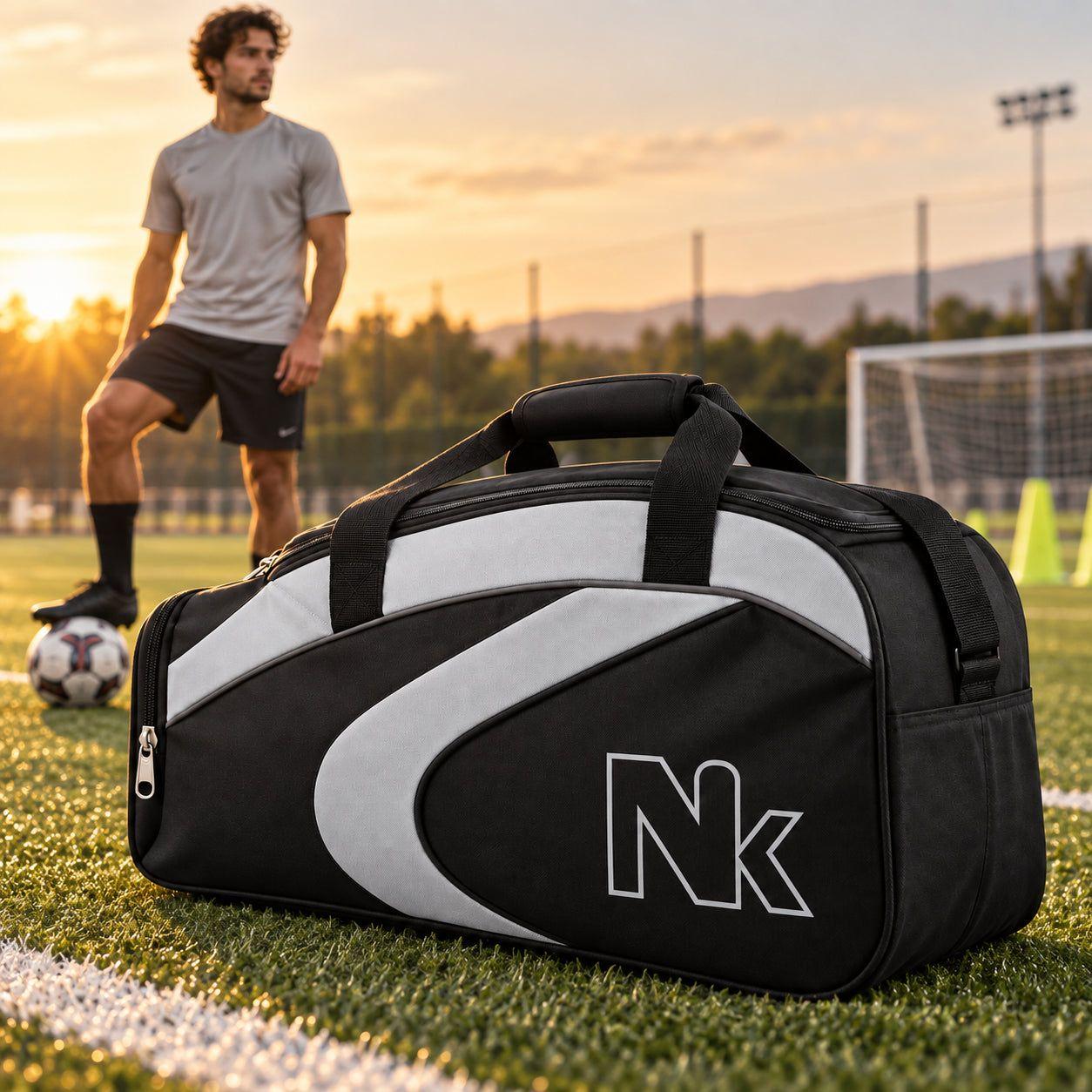 Bolso Deportivo Raquetero 40 L Lona Cierre Metálico-1
