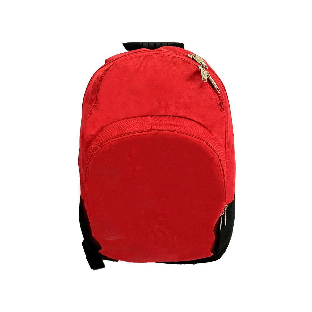 Mochila Escolar Roja 20 L Porta Notebook 15"-0