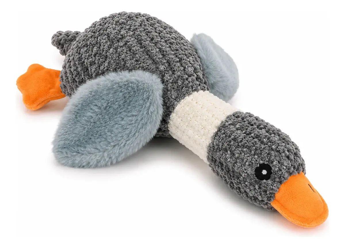 Juguete Peluche Pato para Perro 40 cm con Sonido-0