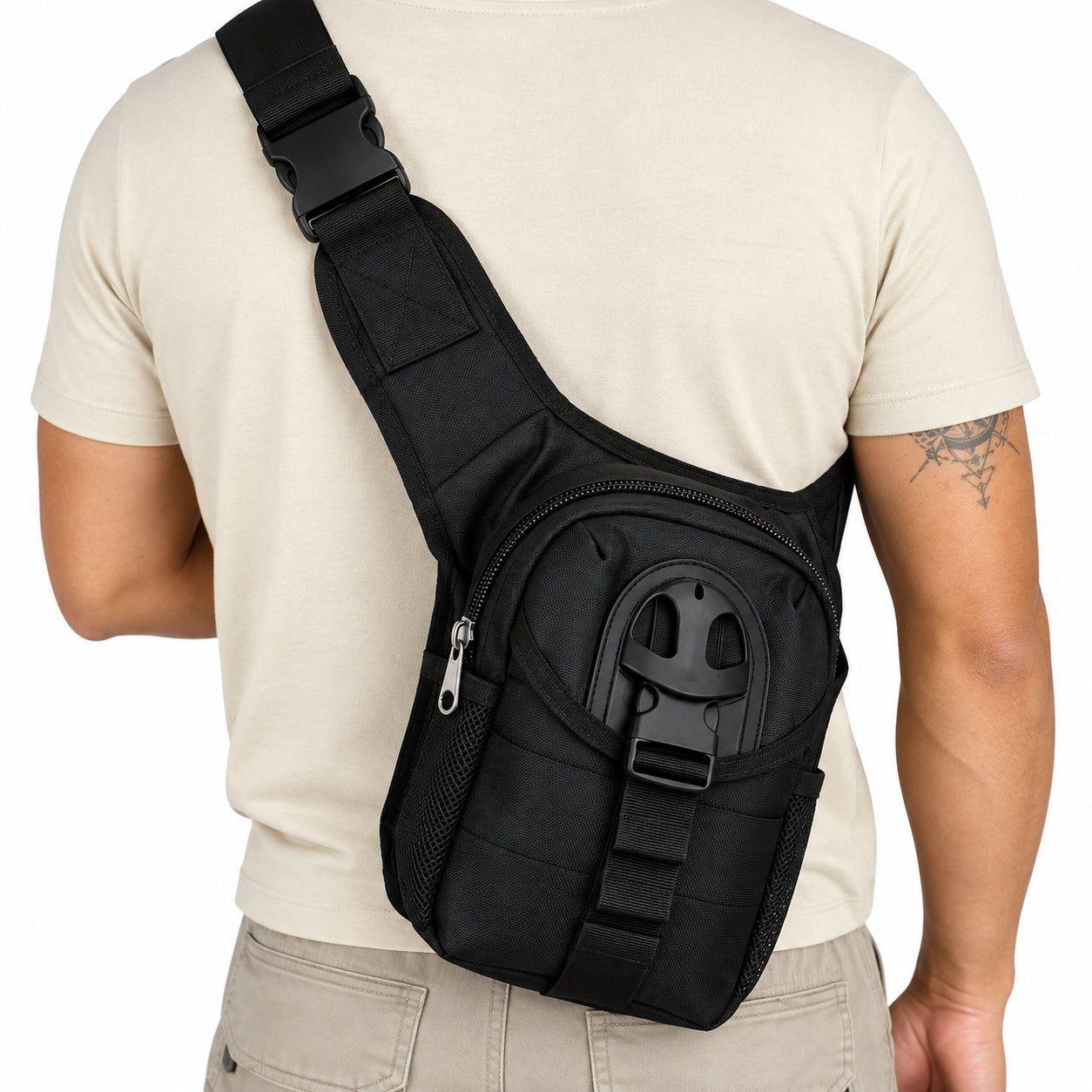 Bolso Muslera Lona 4 Compartimientos 4,8 L-2