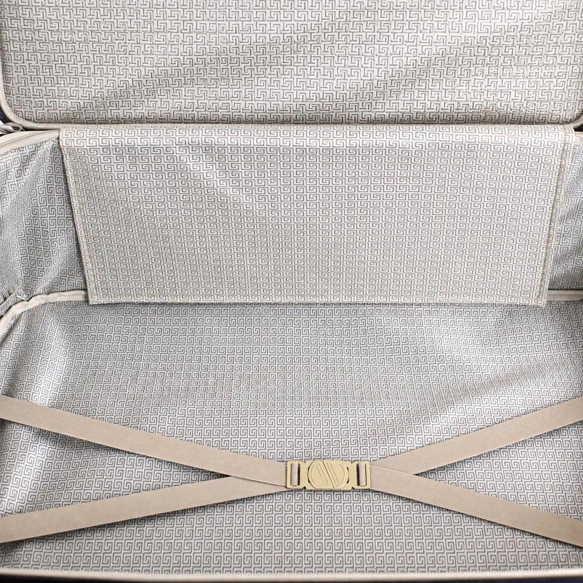 Set 4 Maletas de Viaje Lona 8, 10, 15 y 23 kg Ruedas 360°-9