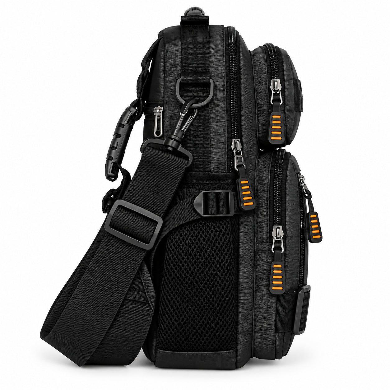 Bolso Mochila Convertible Todo Terreno Multibolsillos-4