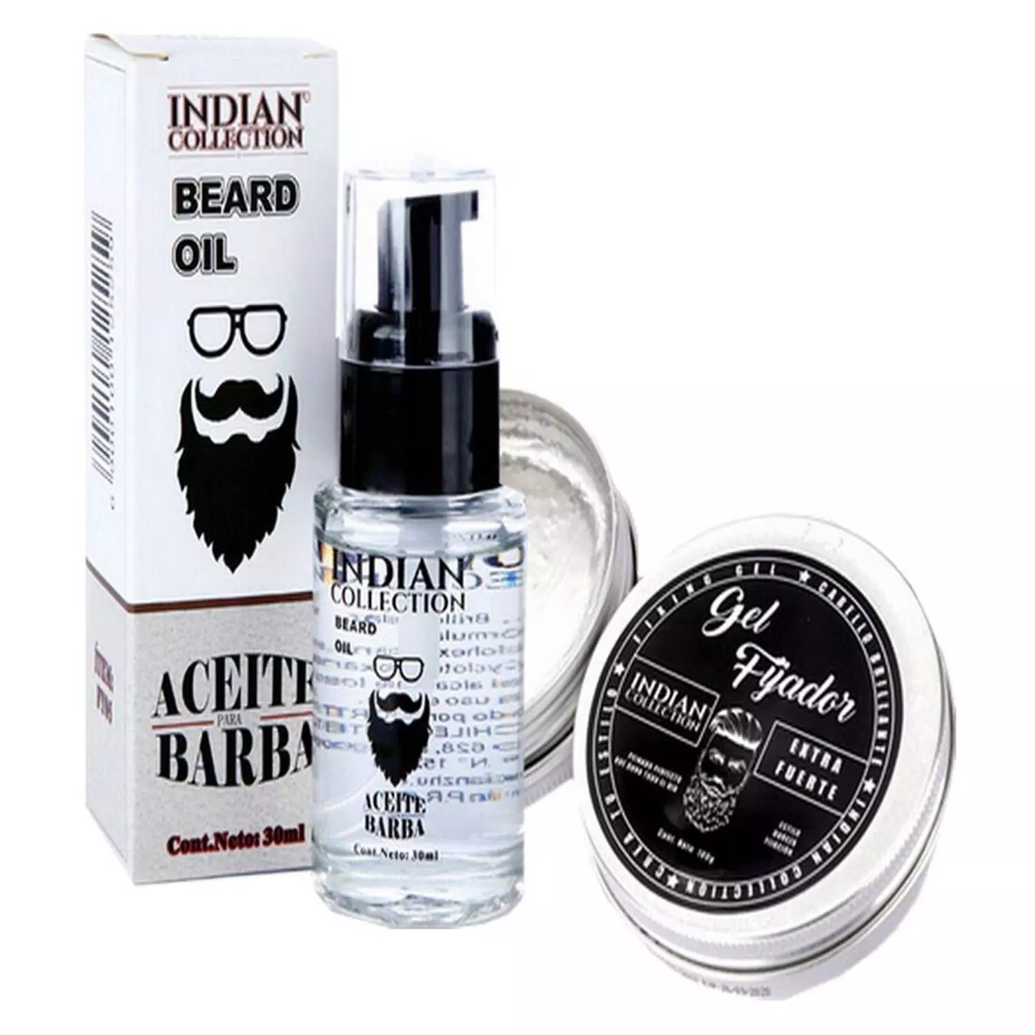 Pack Aceite Hidrantante y Gel Para Barba-0