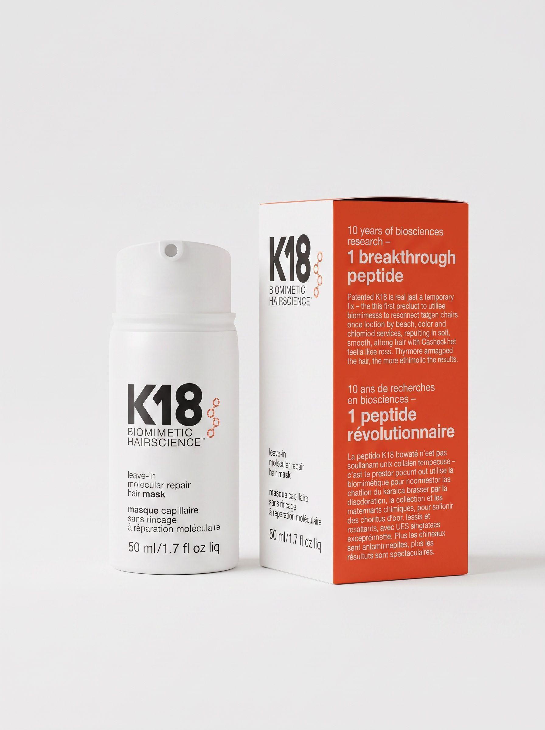 K18 Leave-In Molecular Repair Hair Mask de 50ml-5