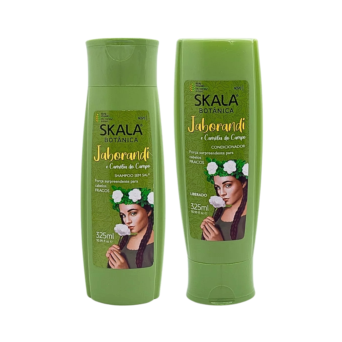 Pack Shampoo + Acond Jaborandi Botánica 650ml-2