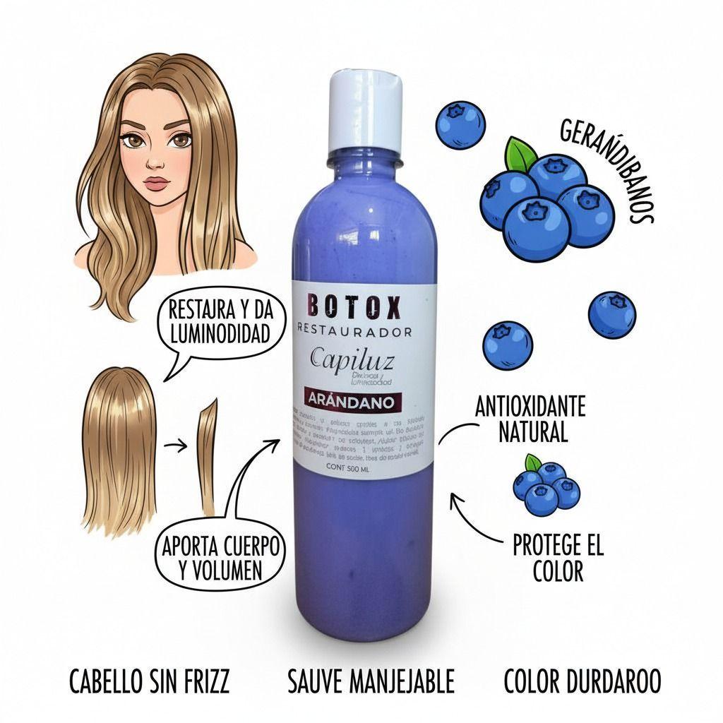 Botox Restaurador De Arandano Hidratación Profunda y Nutrición-3