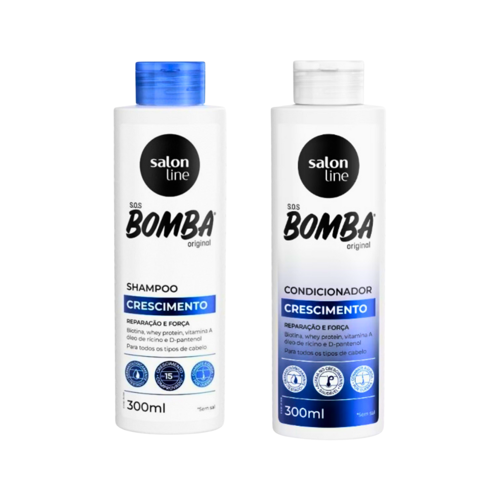 Tripack Shampoo + Acondicionador +  Mascara  Bomba de Crecimiento-2