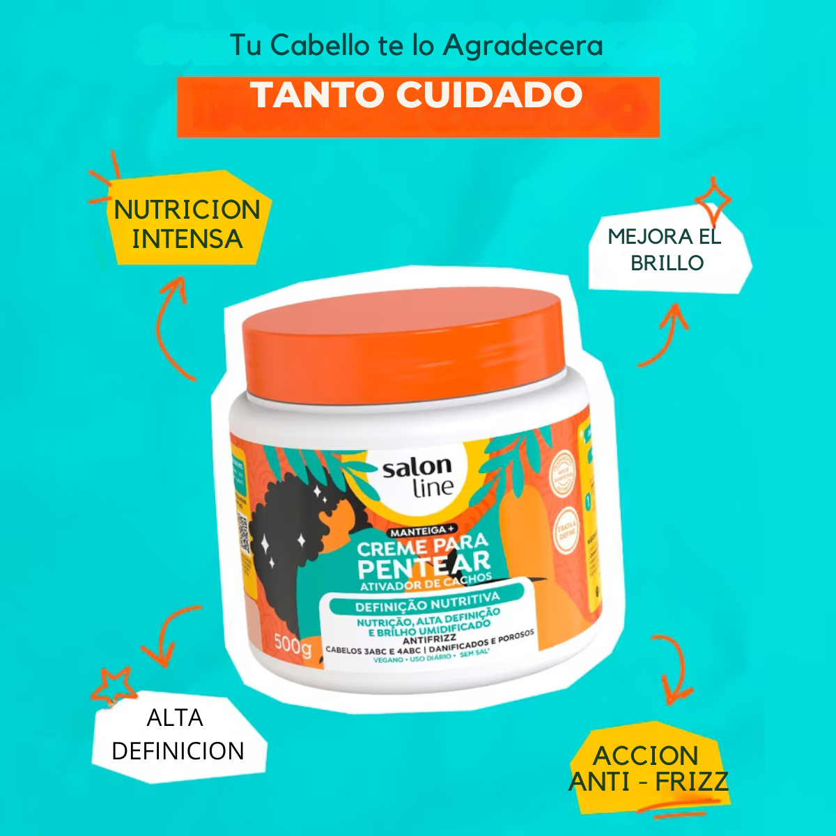 Crema Para Peinar Definición Nutritiva -2