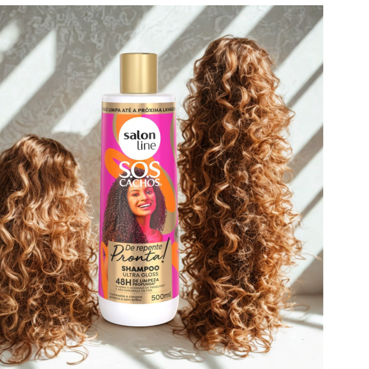 Salon Line Kit Shampoo + Acondicionador SOS Cachos De Repente Pronta-2