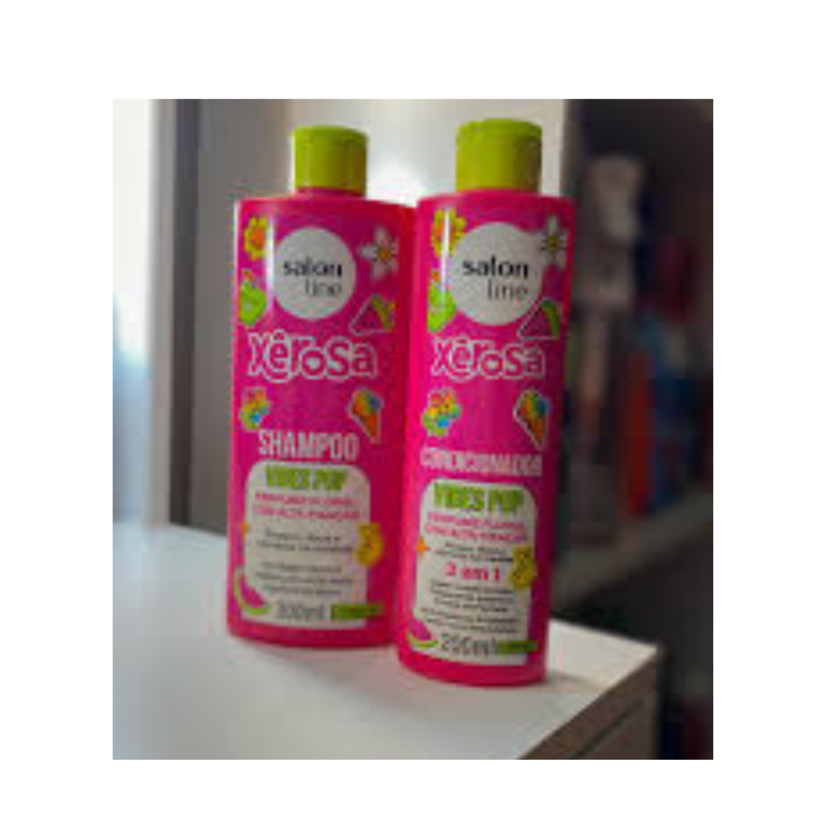 Kit Shampoo 300ml + Condicionador 200ml Xêrosa Vibes Pop-4