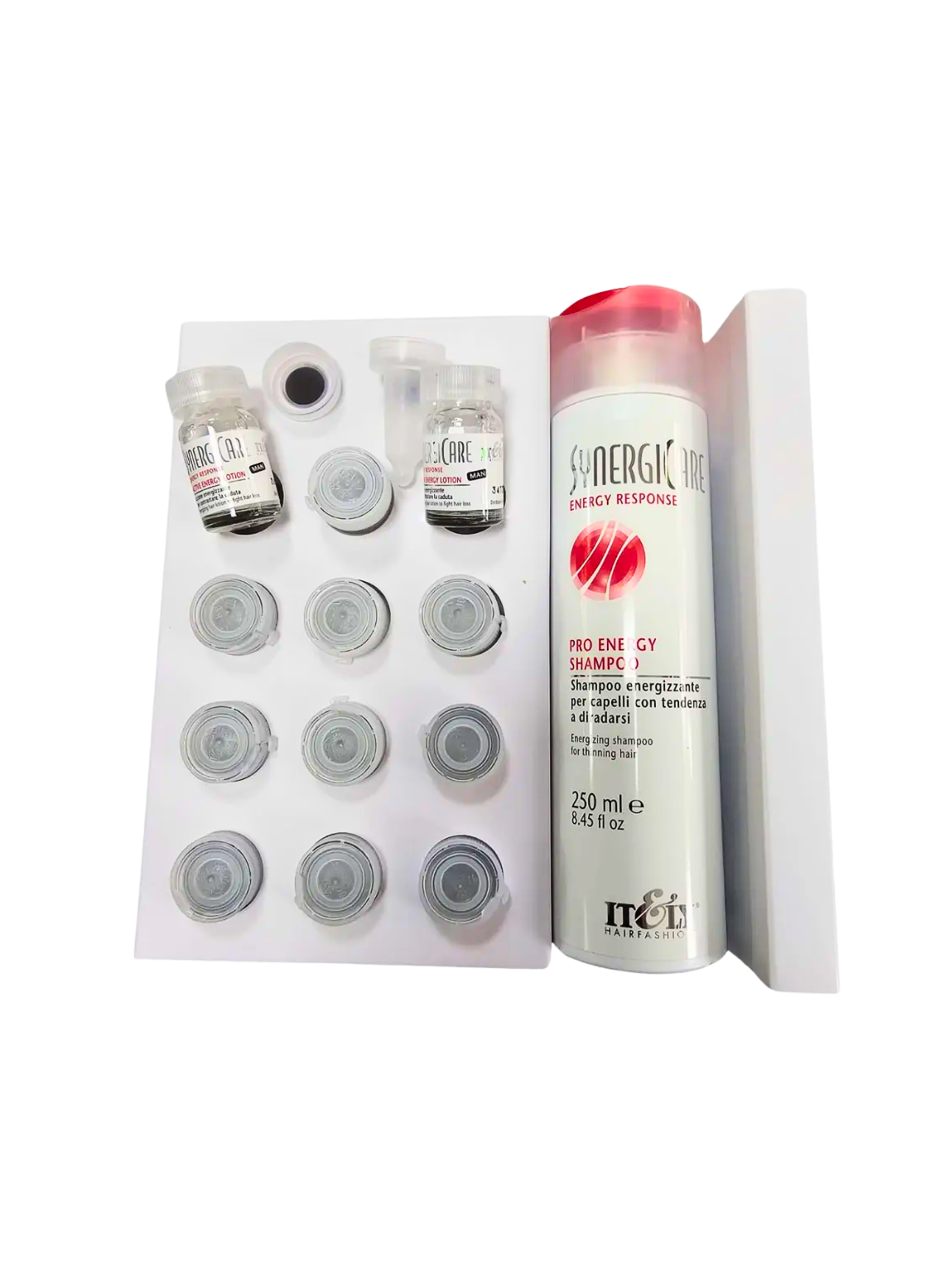 Kit Anticaída Del Cabello Shampoo + Ampollas Synergicare woman-2