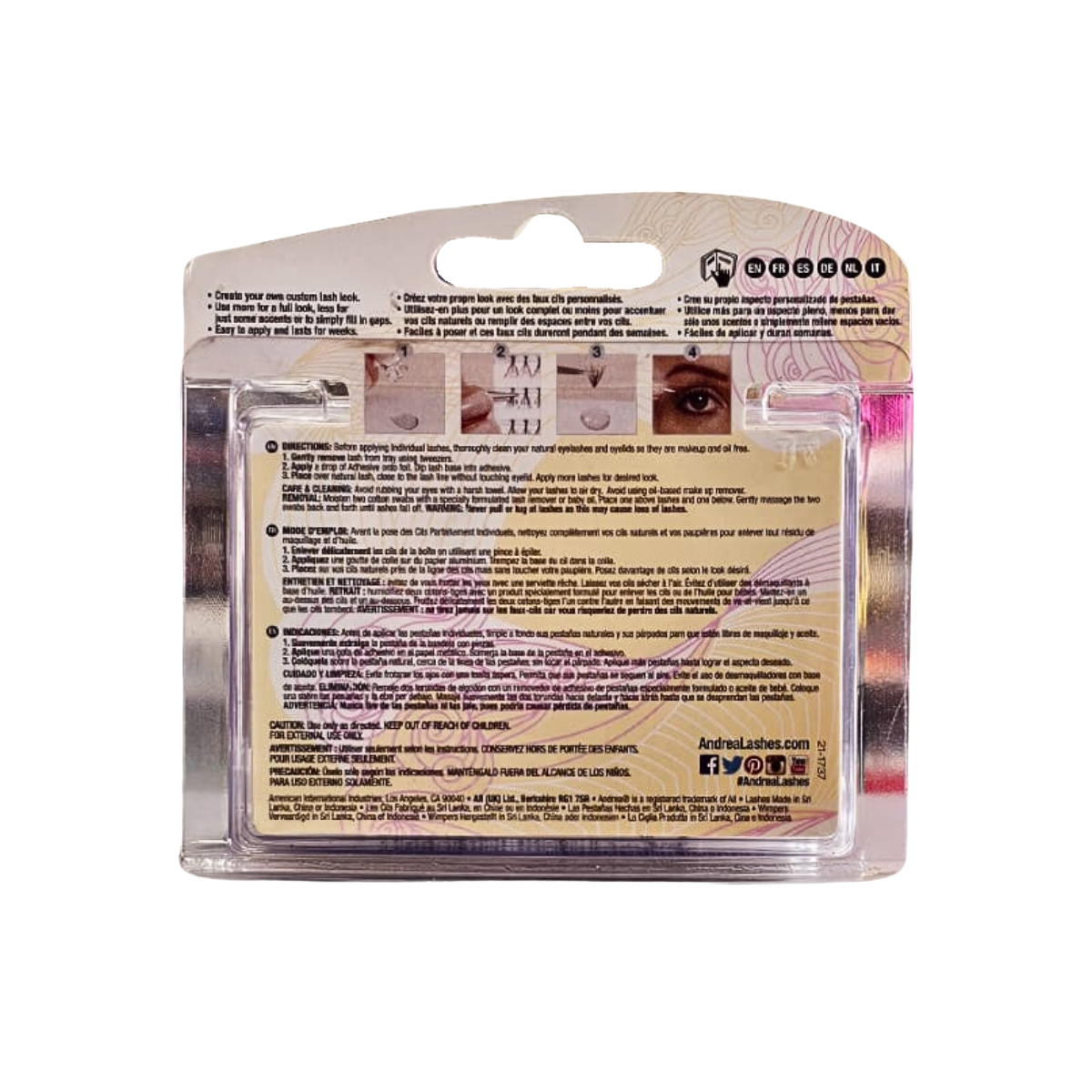 Pestañas Postizas Individuales De Racimo Largas-3