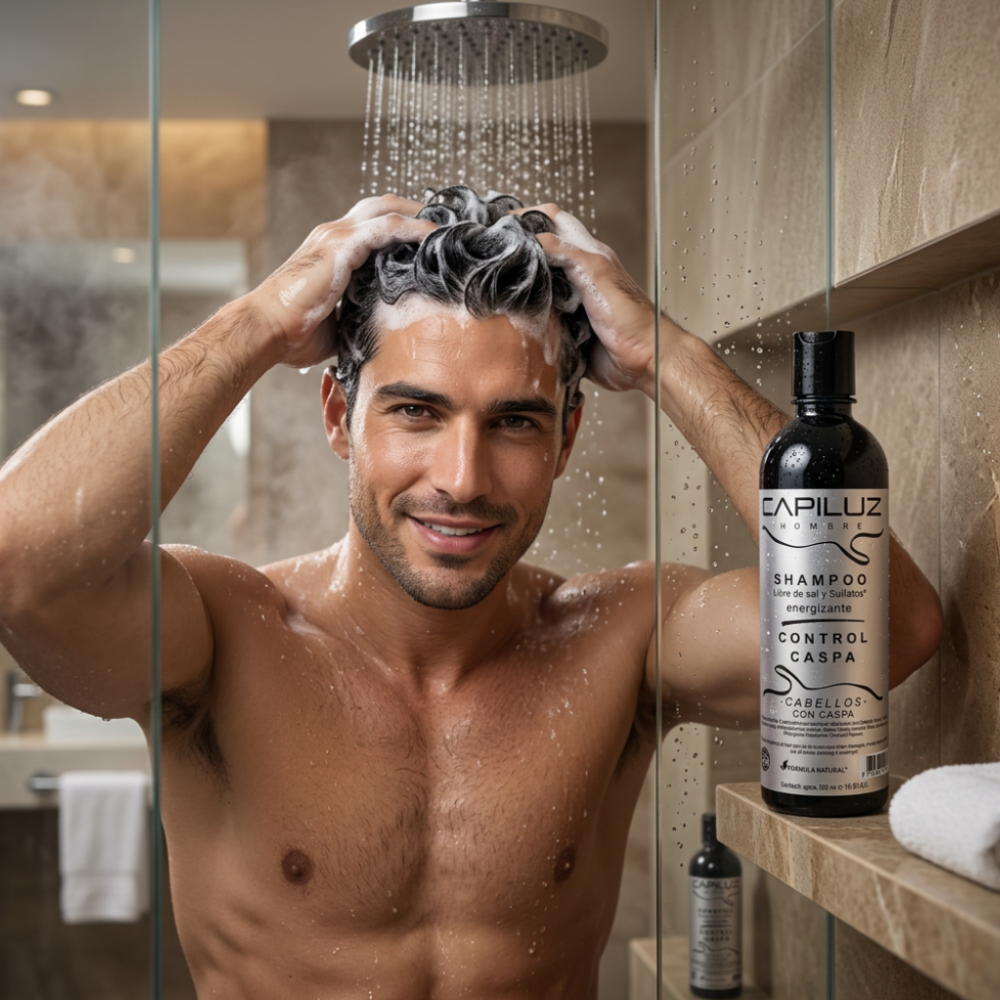 Shampoo Control Caspa Libre de Sal y Sulfatos-2