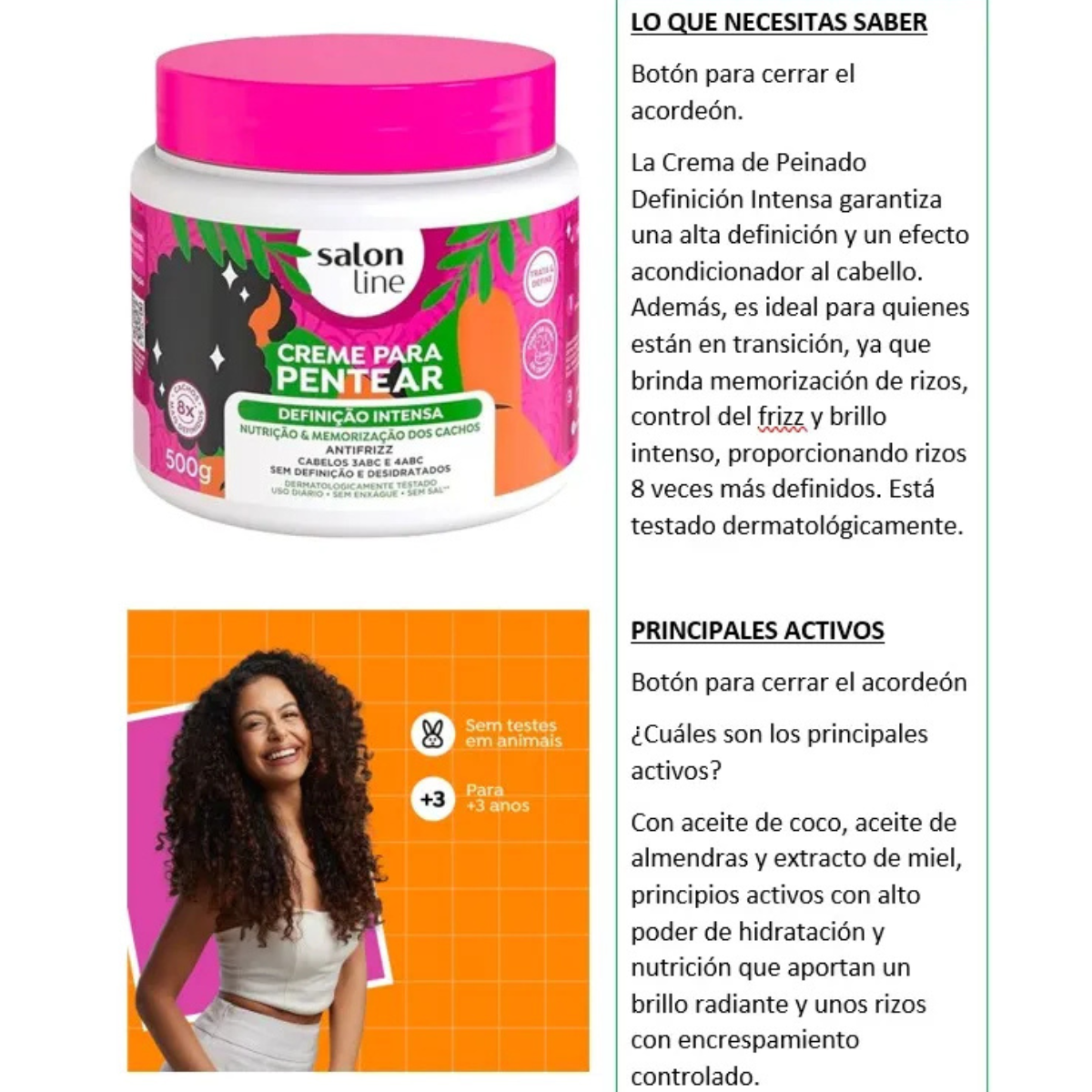 Crema de peinar Definición Intensa -3