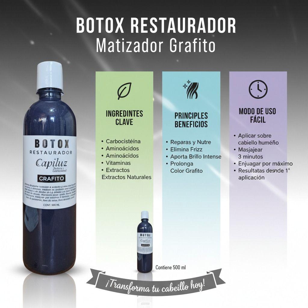 B-tox Restaurador grafito 500 ml-3