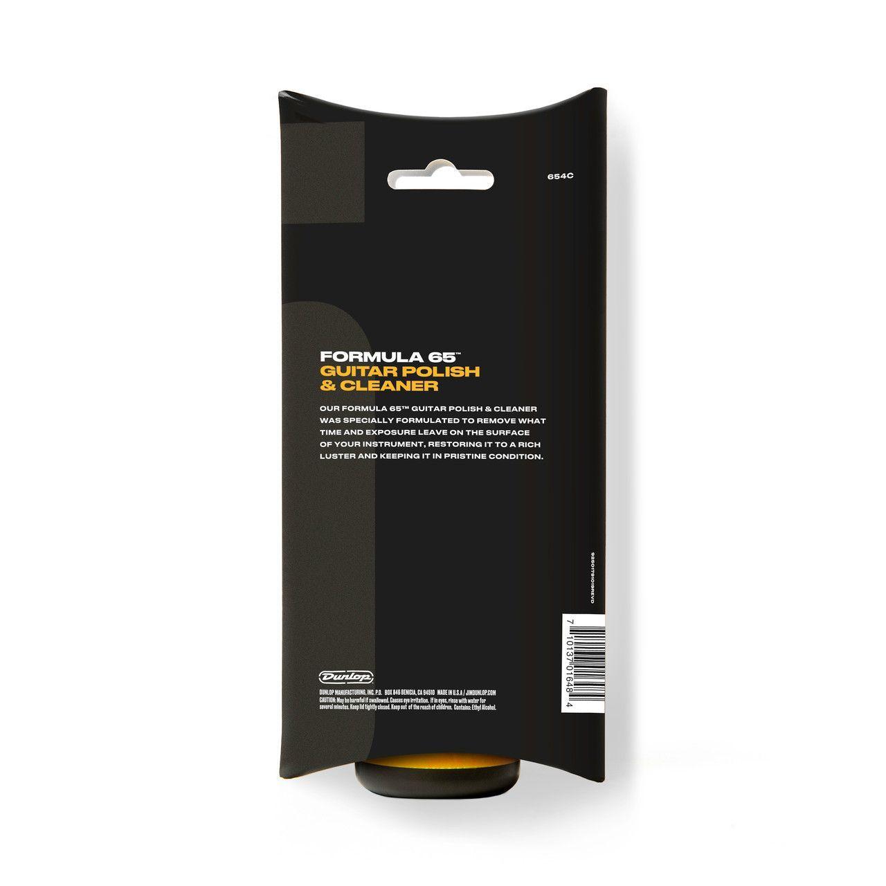 Dunlop - Formula 65 Guitar Polish & Cleaner + Paño de limpieza y pulido-2