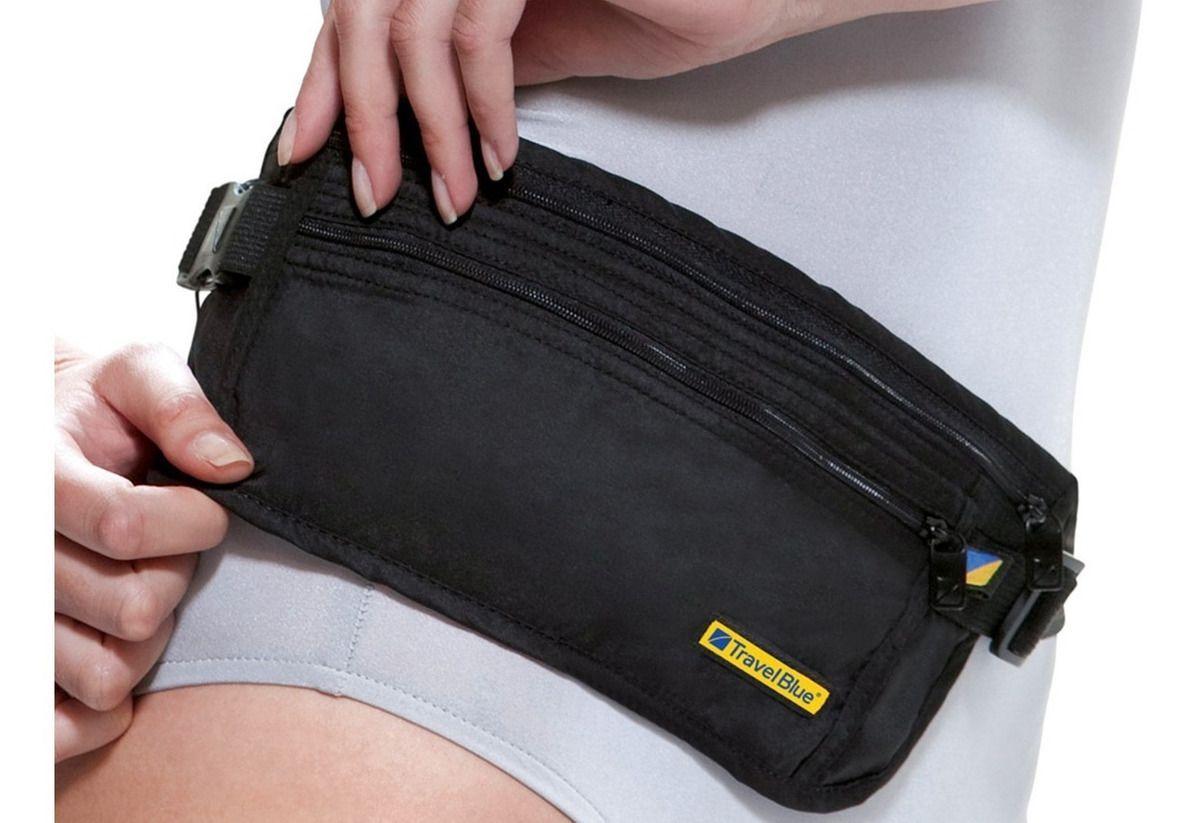 Banano Para Viajes Cinturon Porta Valores Dinero Ajustable-3