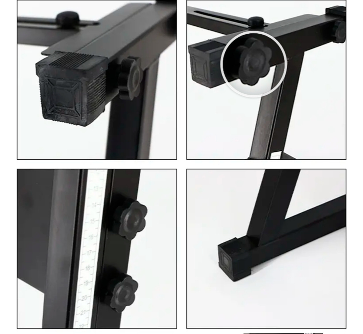 Atril Fijo Soporte Para Teclado Tipo Z Ajustable 81cm-5