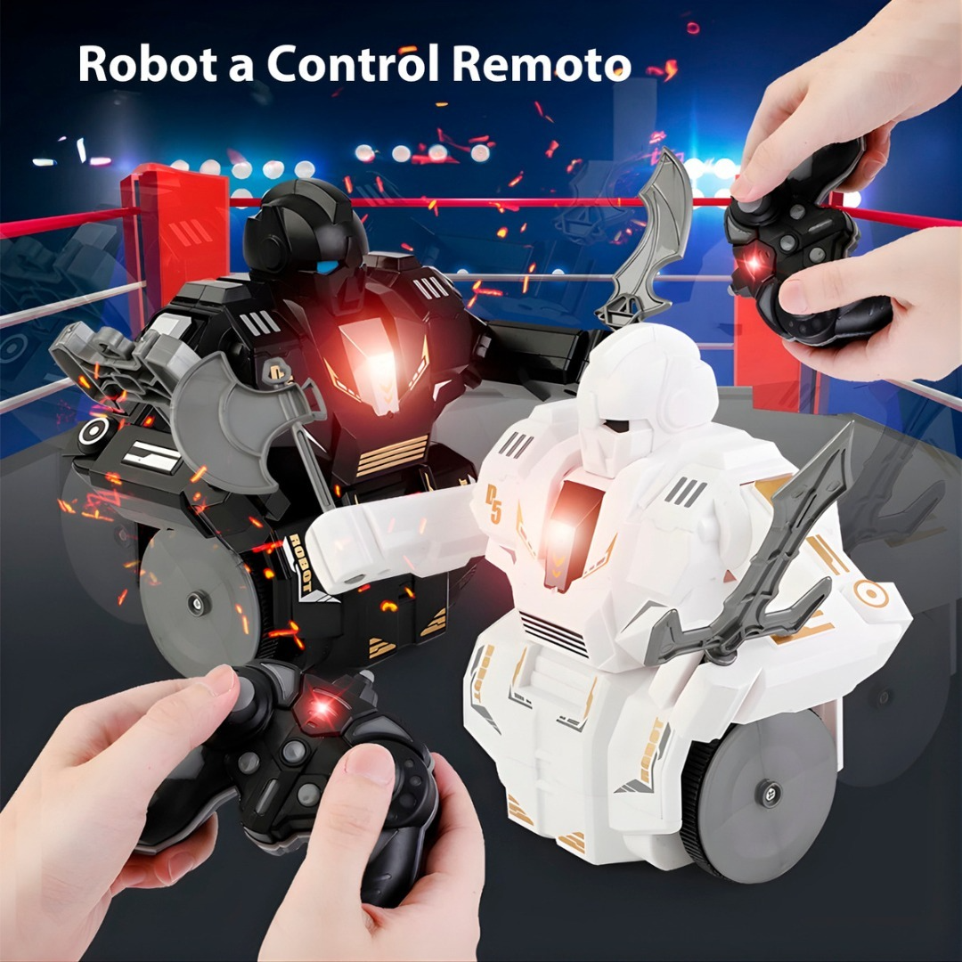Juguete A Control Remoto Robot De Batallas Con Armas Iplay-5