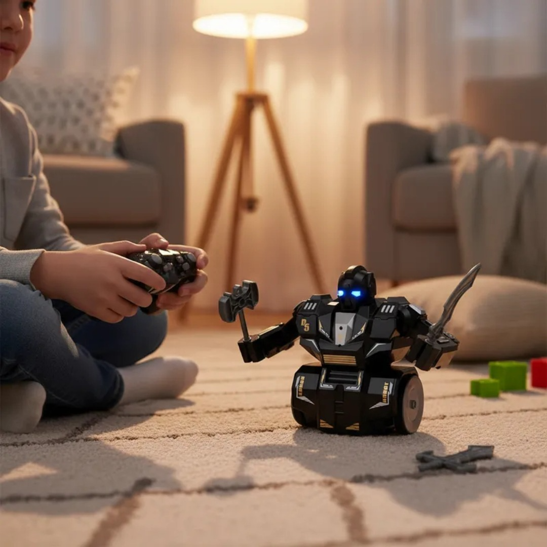 Juguete A Control Remoto Robot De Batallas Con Armas Iplay-6