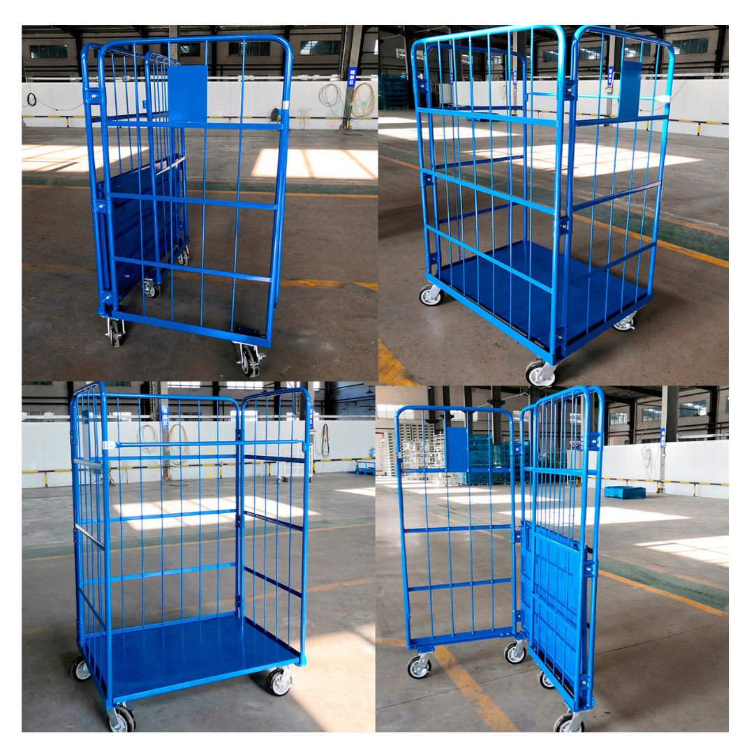 Carro Picking Para Bodega Plegable Acero 500kg-7