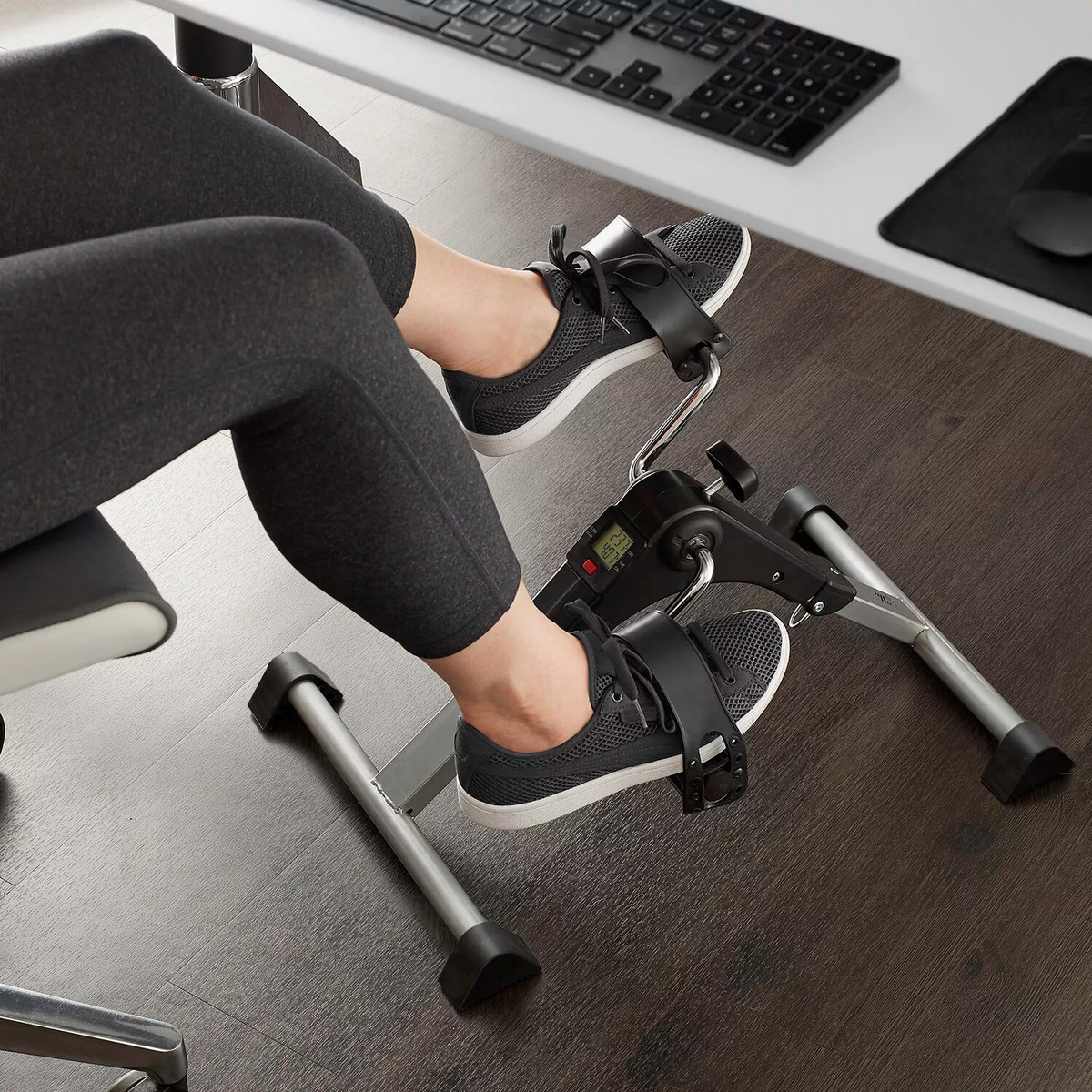 Pedalera Con Pantalla Lcd Rehabilitación Ejercicio Pedal Fit-3