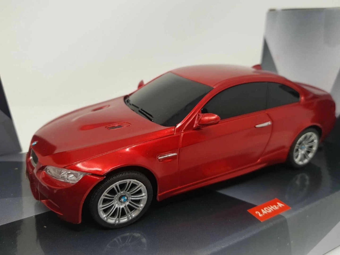 Auto Control Remoto Bmw M3 1:18 Luces Ceportivo Recargable-3