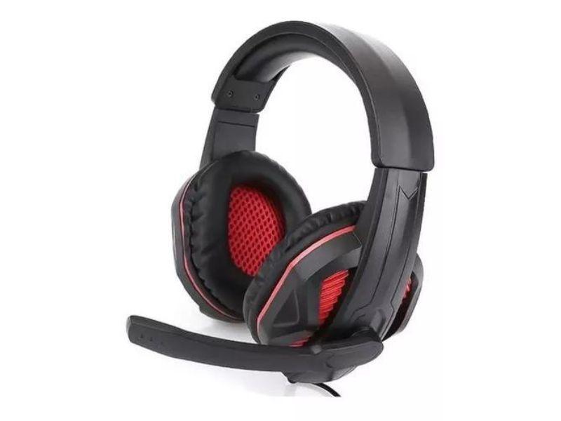 Audifonos Gamer Pc G9 Cableado Aux 35mm Volumen Ajustable ROJO-0