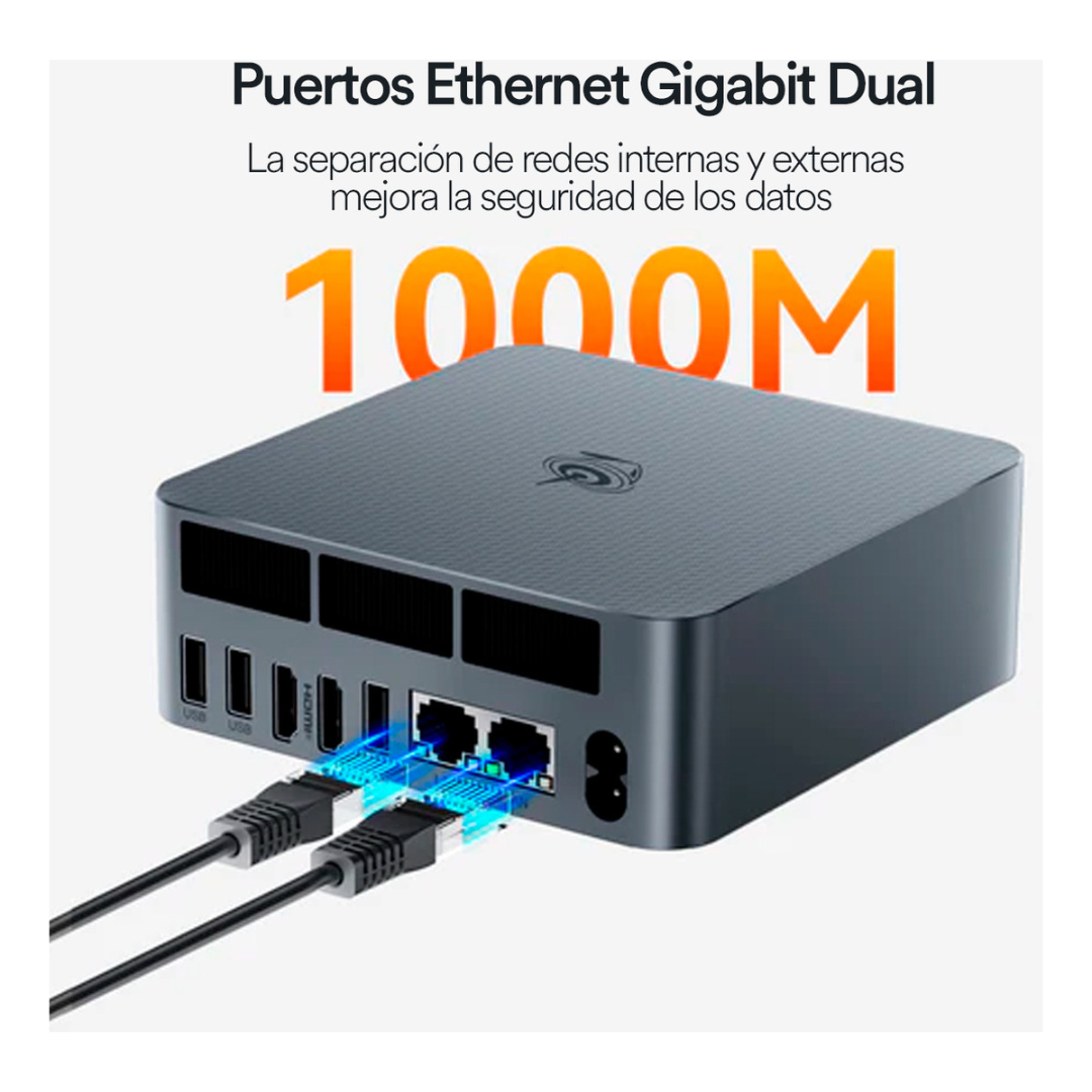 Mini Pc Beelink Eqr5 Amd Ryzen 7 5825u 16gb + 500gb M.2 Rade-6