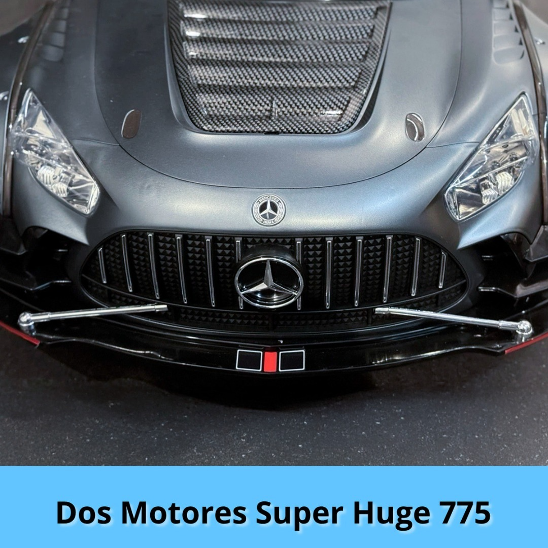 Auto Electrico Montable Niños Mercedes Amg Gt Alta Duración-2