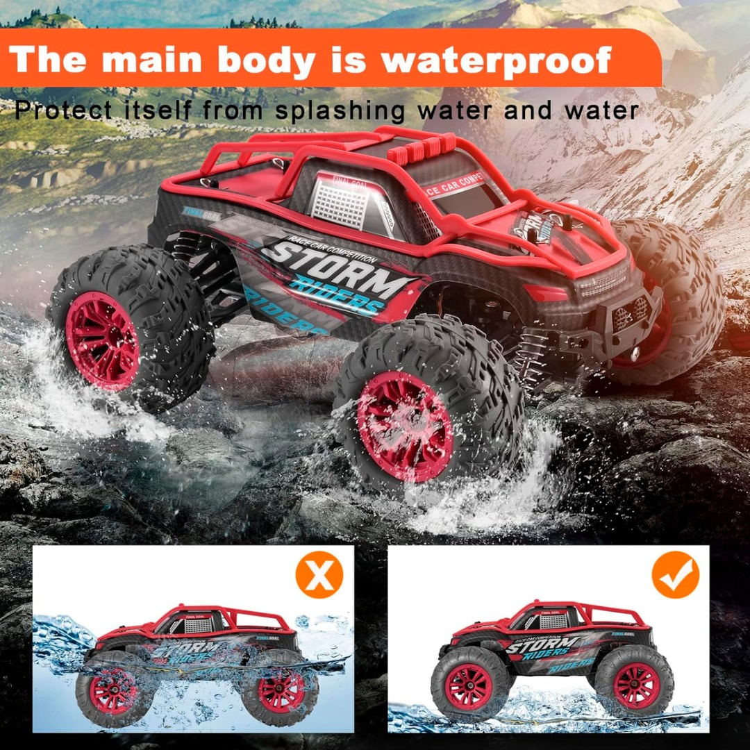 Auto A Control 4x4 Todo Terreno Rider Storm 1:14 Profesional Varios Colores-4