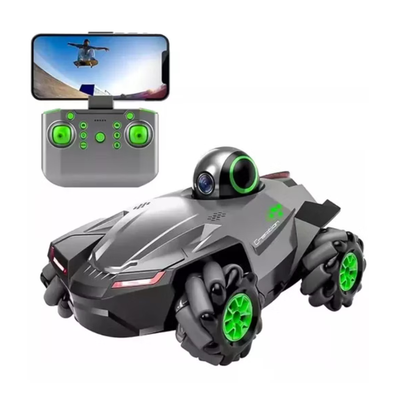 Auto Explorador Con Camara A Control Remoto Hd 4x4 360° Wifi-0