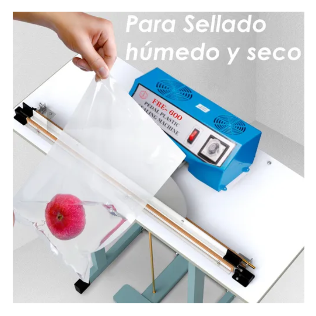 Selladora Cortadora De Bolsa De 60cm Con Pedal 600w-2