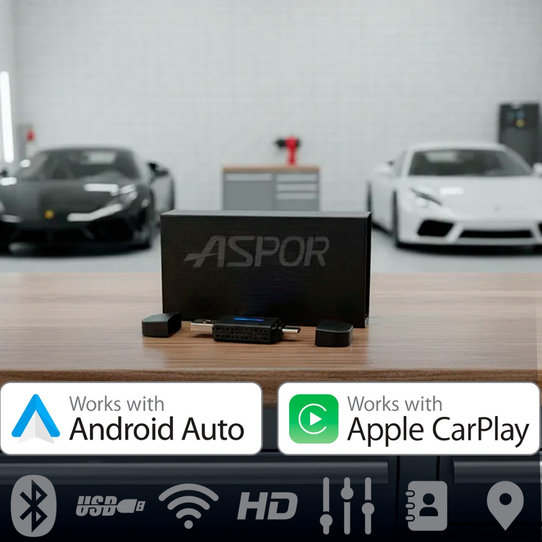 Adaptador Inalámbrico Mini Carplaybox Puerto Usb Dual-4