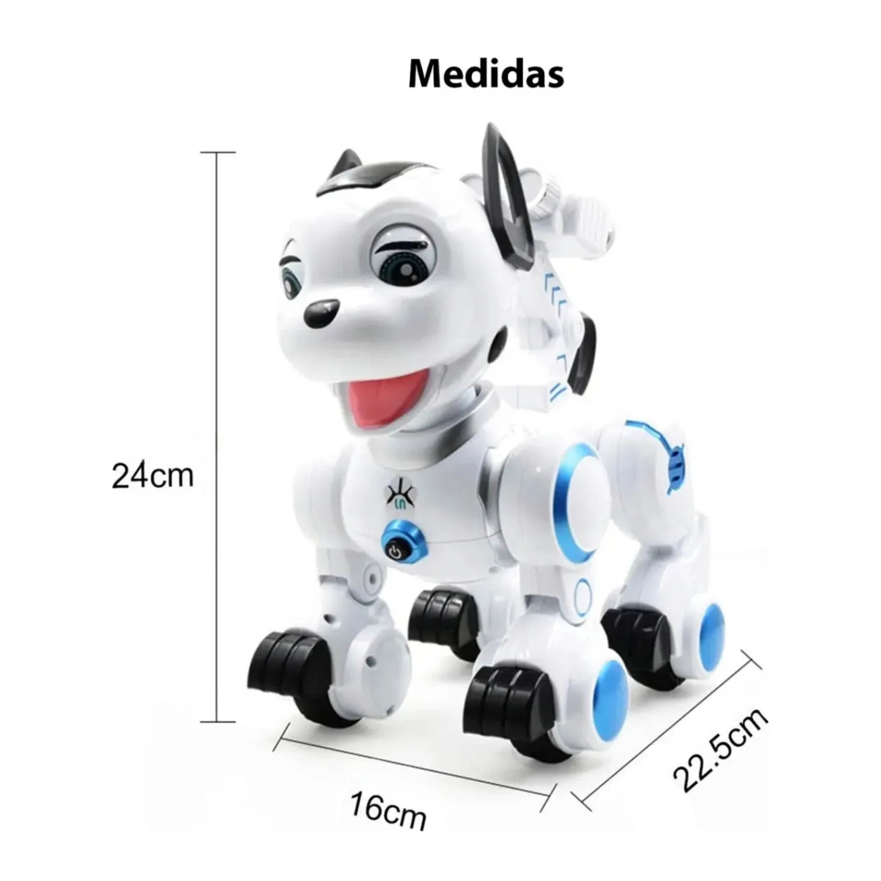 Perro Robot Inteligente Interactivo Juguete Niños Gestos-2