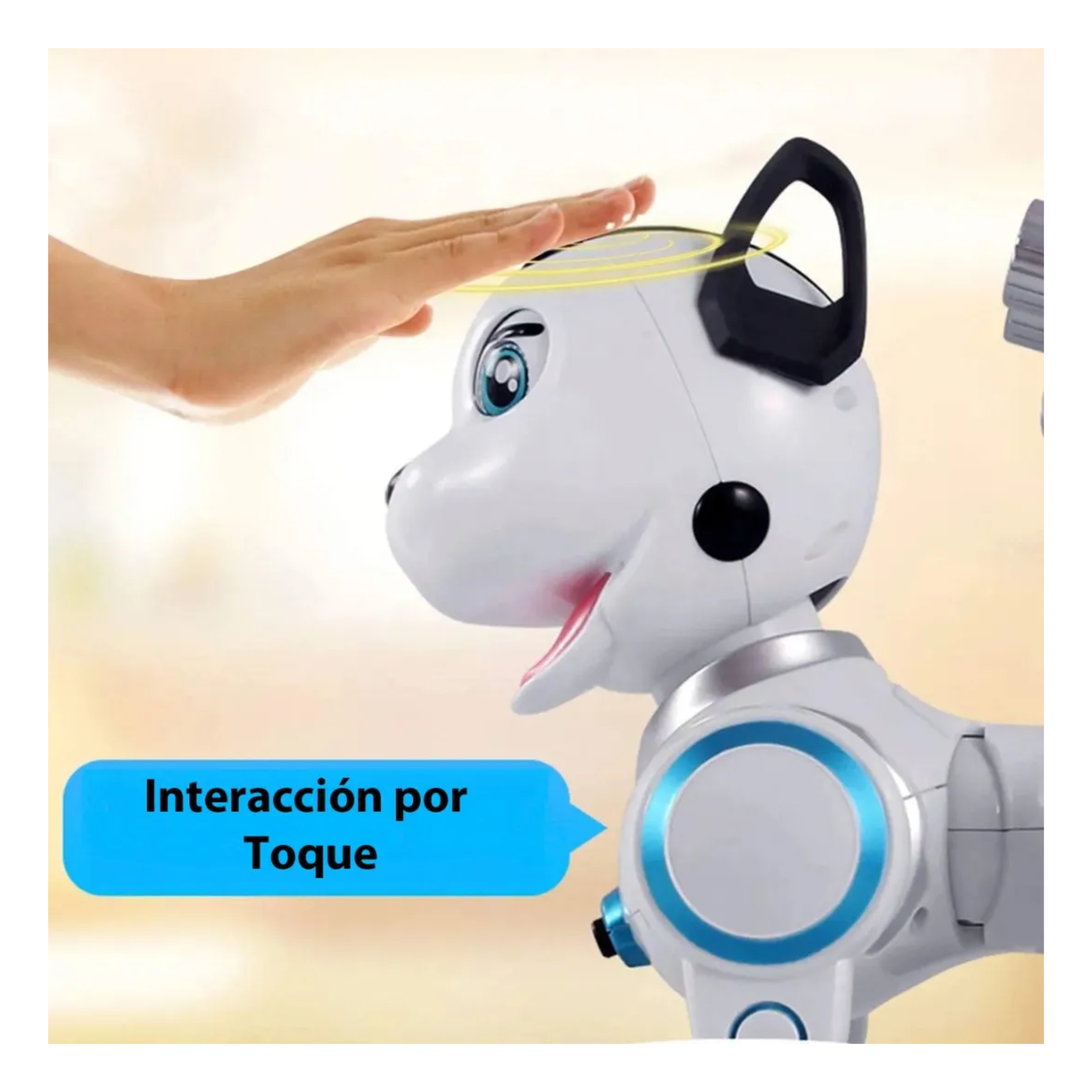 Perro Robot Inteligente Interactivo Juguete Niños Gestos-3