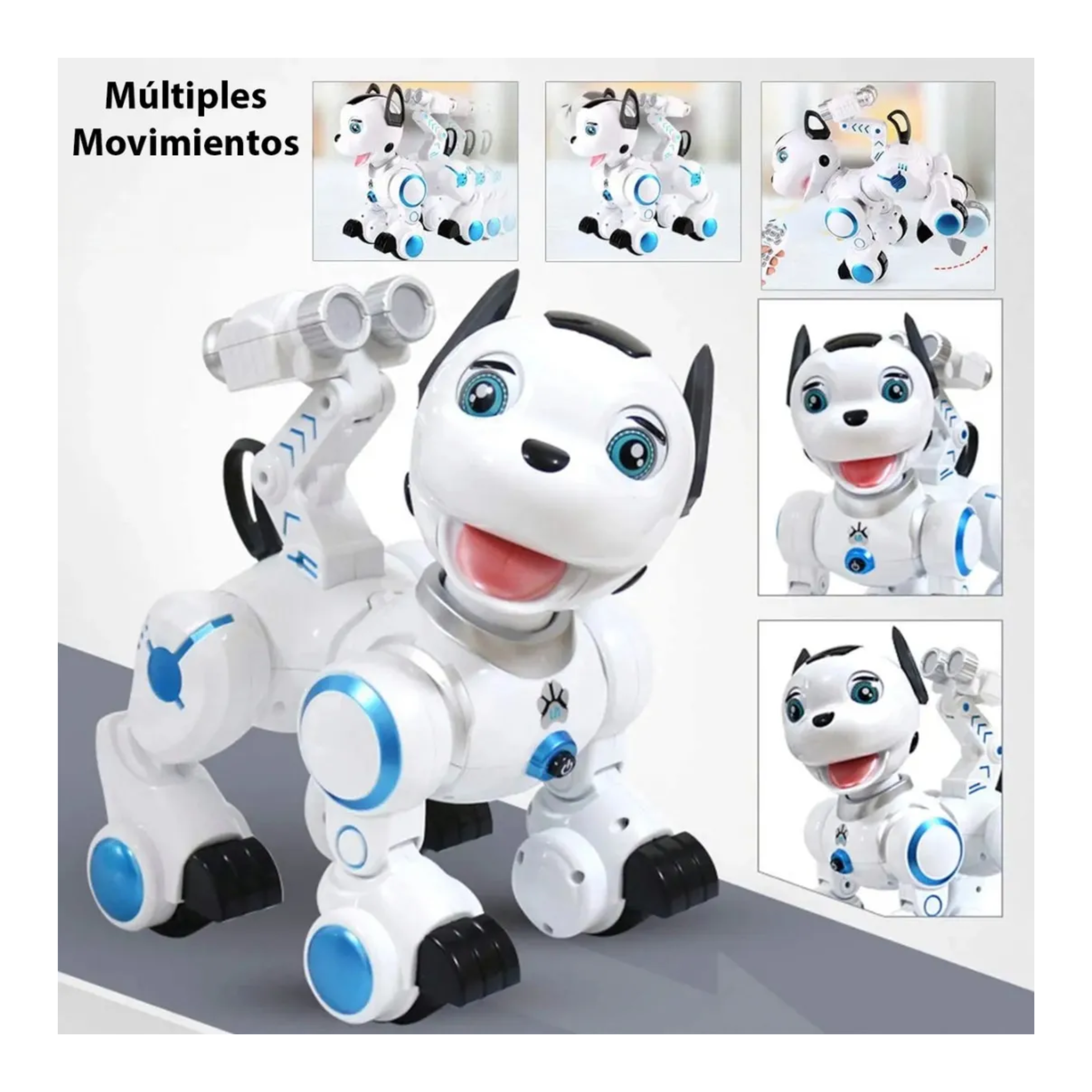 Perro Robot Inteligente Interactivo Juguete Niños Gestos-5