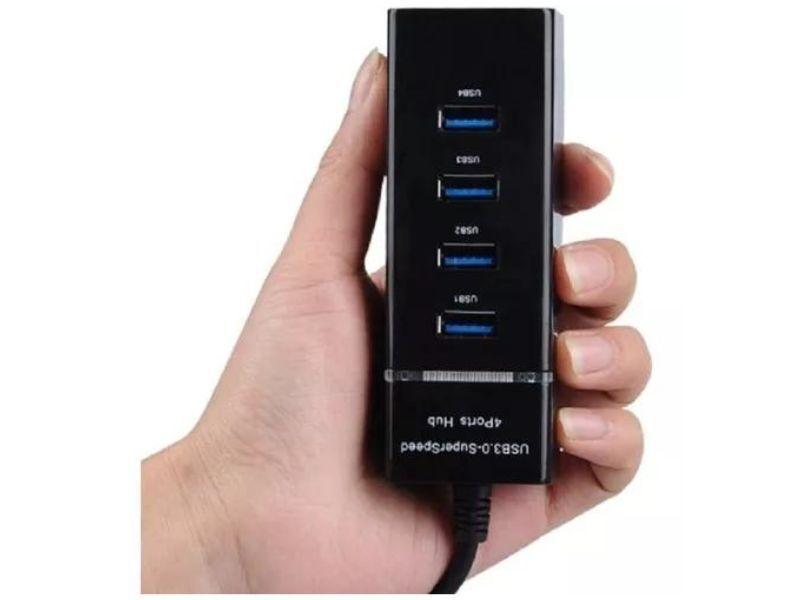 Hub Usb 3.0 de 4 Puertos De Alta Velocidad-1