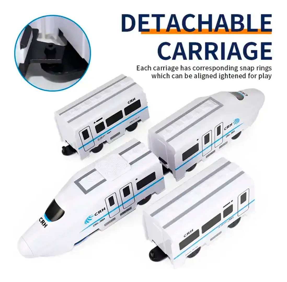 Tren Electrico Simulación Música Y Efectos Escala 1:8-2